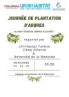 Journées de plantation d'arbres le 24 Novembre 2021
